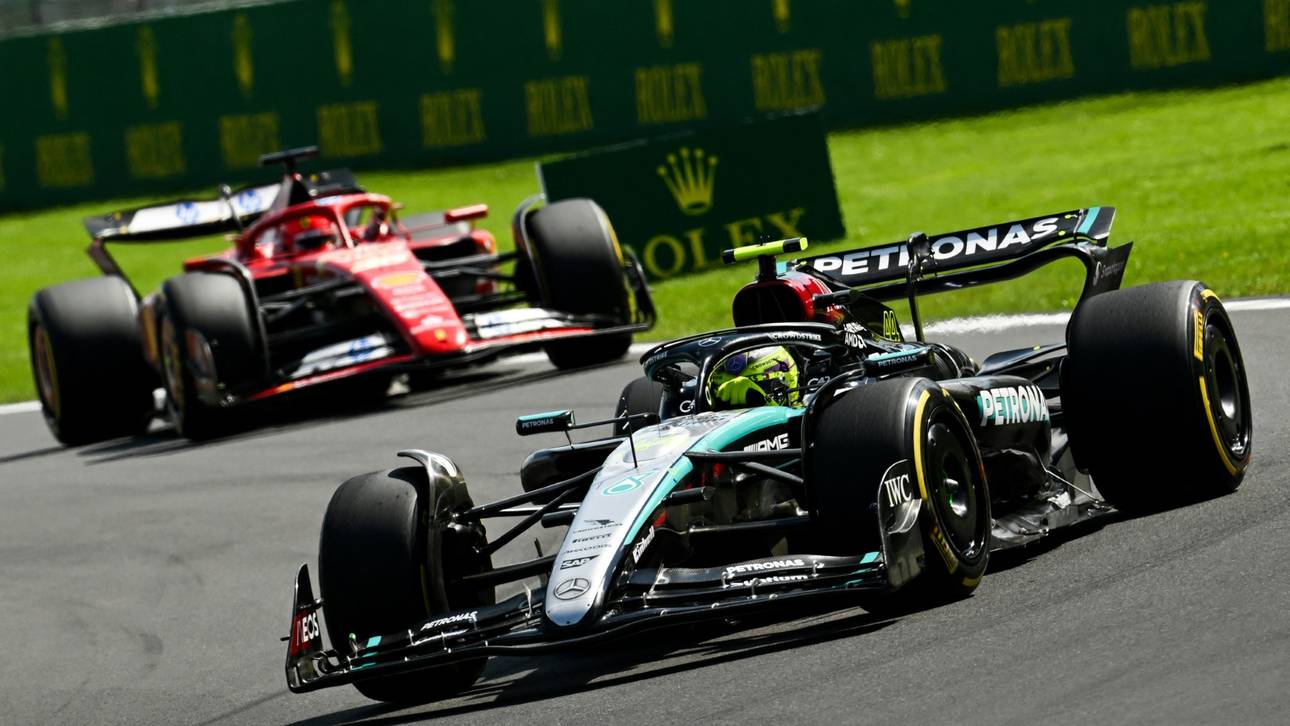 Russell vor Hamilton: Mercedes in Belgien ganz oben