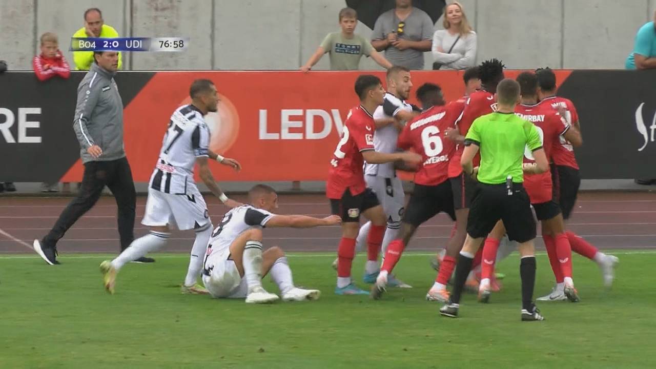 Alle Tore und Highlights von Bayer 04 Leverkusen und Udinese Calcio beim 2:1