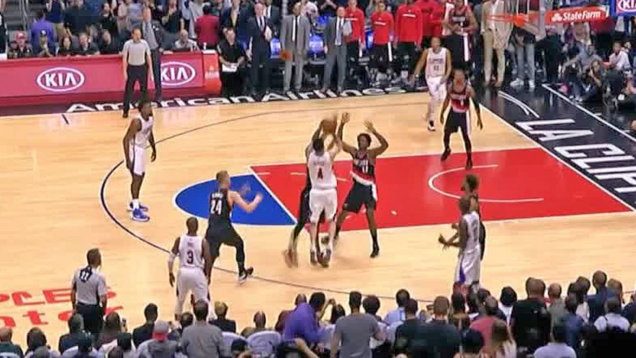 Clippers gewinnen in letzter Sekunde