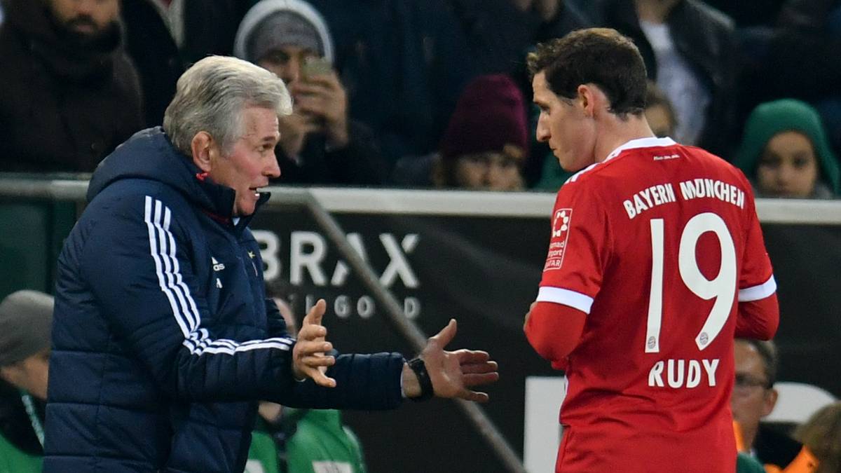 Nachdem Heynckes übernommen hatte, war Rudy nur noch zweite Wahl. Möglich, dass er zur neuen Saison einen Neuanfang wagt