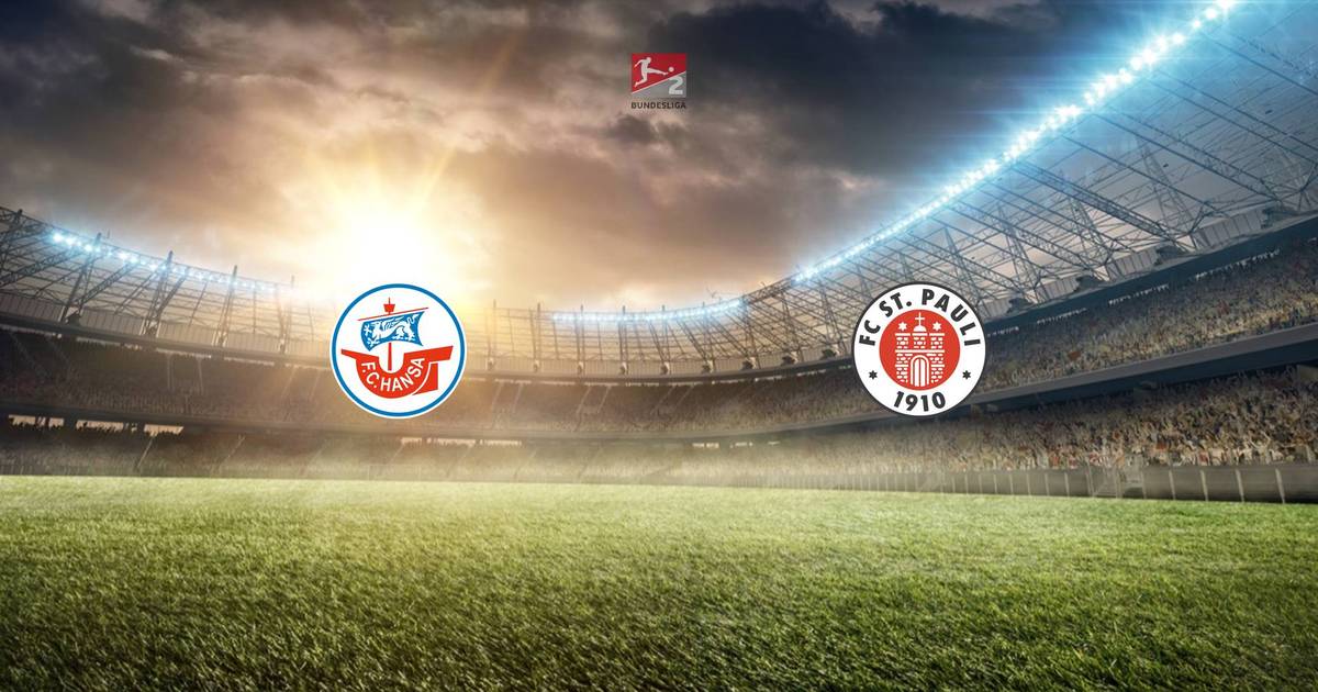 2. Liga: FC Hansa Rostock – FC St. Pauli (Samstag, 13:00 Uhr) – Sport1