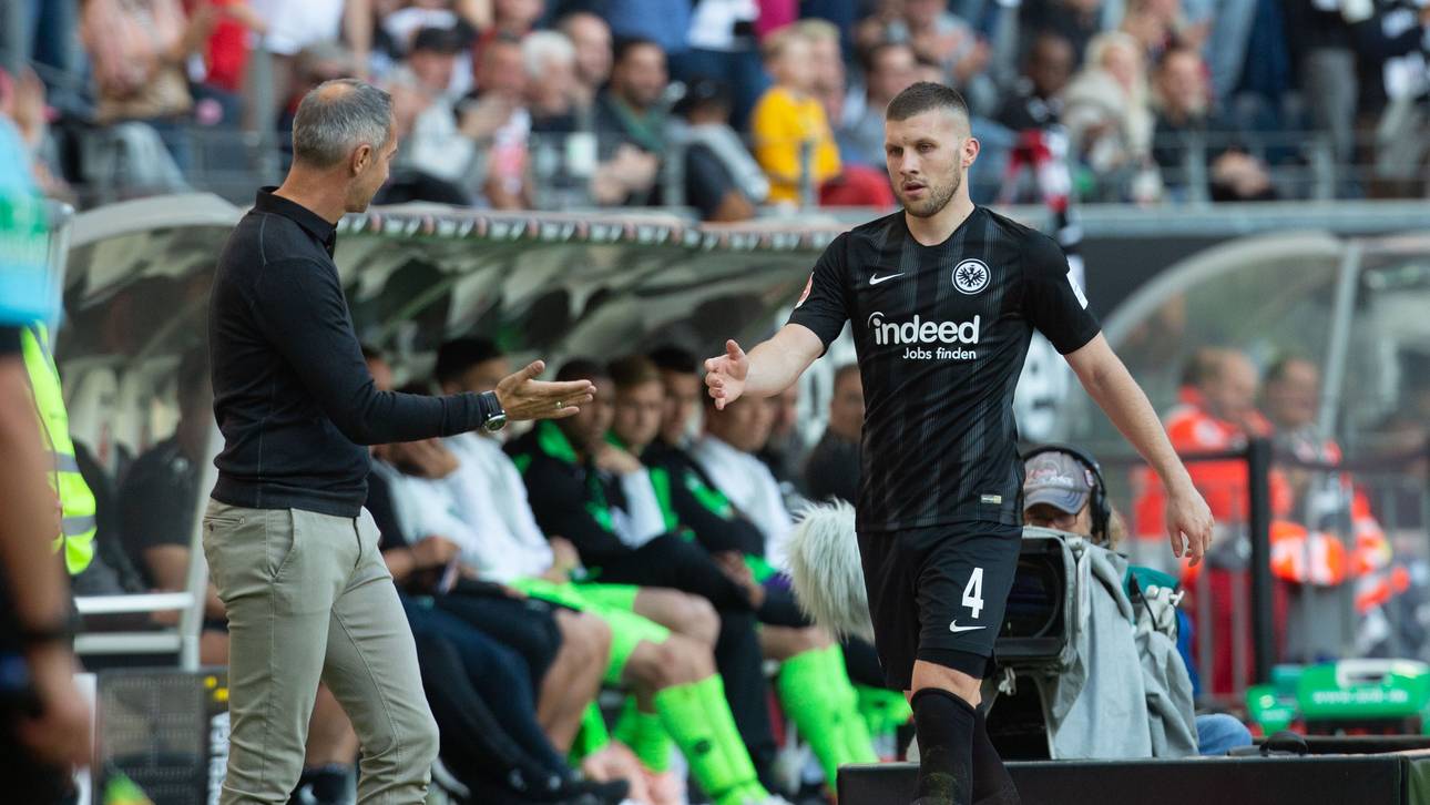 Aufstellung: Eintracht ohne Rebic