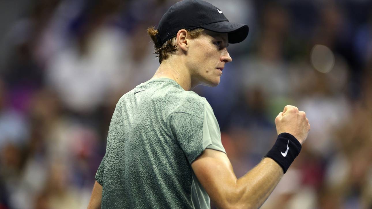 Jannik Sinner ist auf Titelkurs bei den US Open