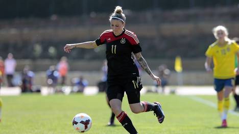 Anja Mittag lief bereits über 100 Mal für die deutsche Nationalmannschaft auf