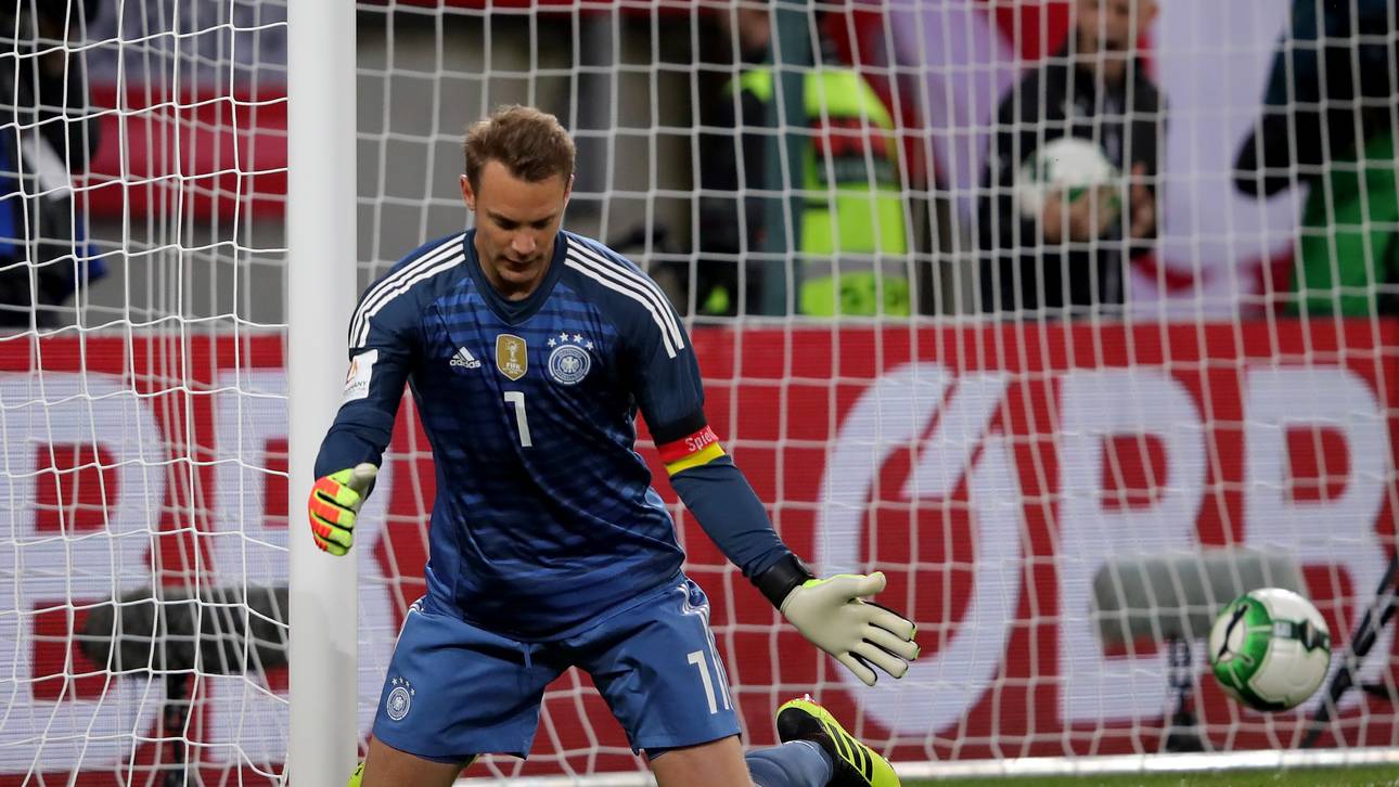 Manuel Neuer war beim Kracher von Martin Hinteregger machtlos