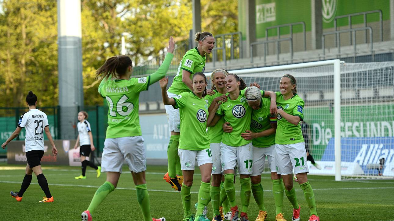 Wolfsburg dicht vor drittem Titel