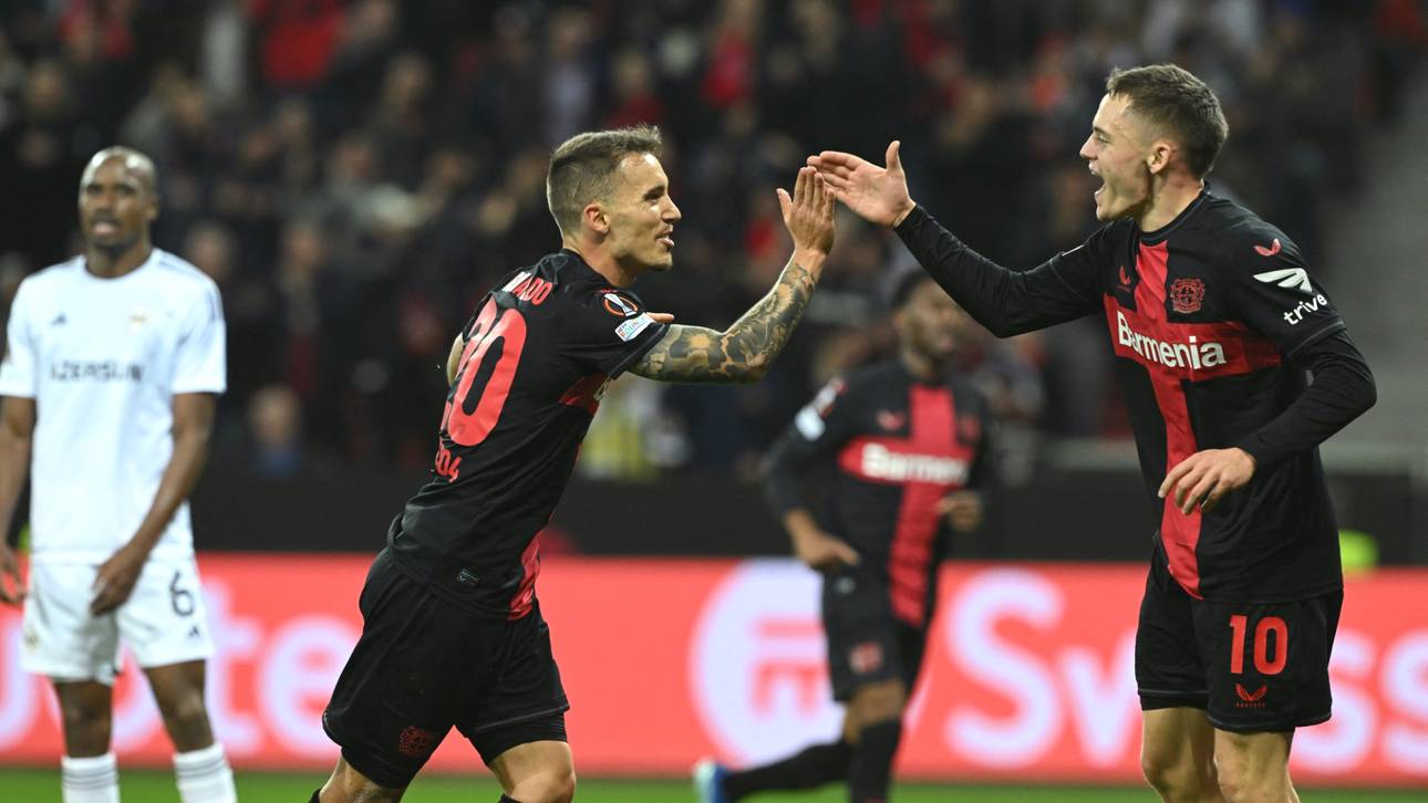 Tor-Gala! Bayer vor Gruppensieg