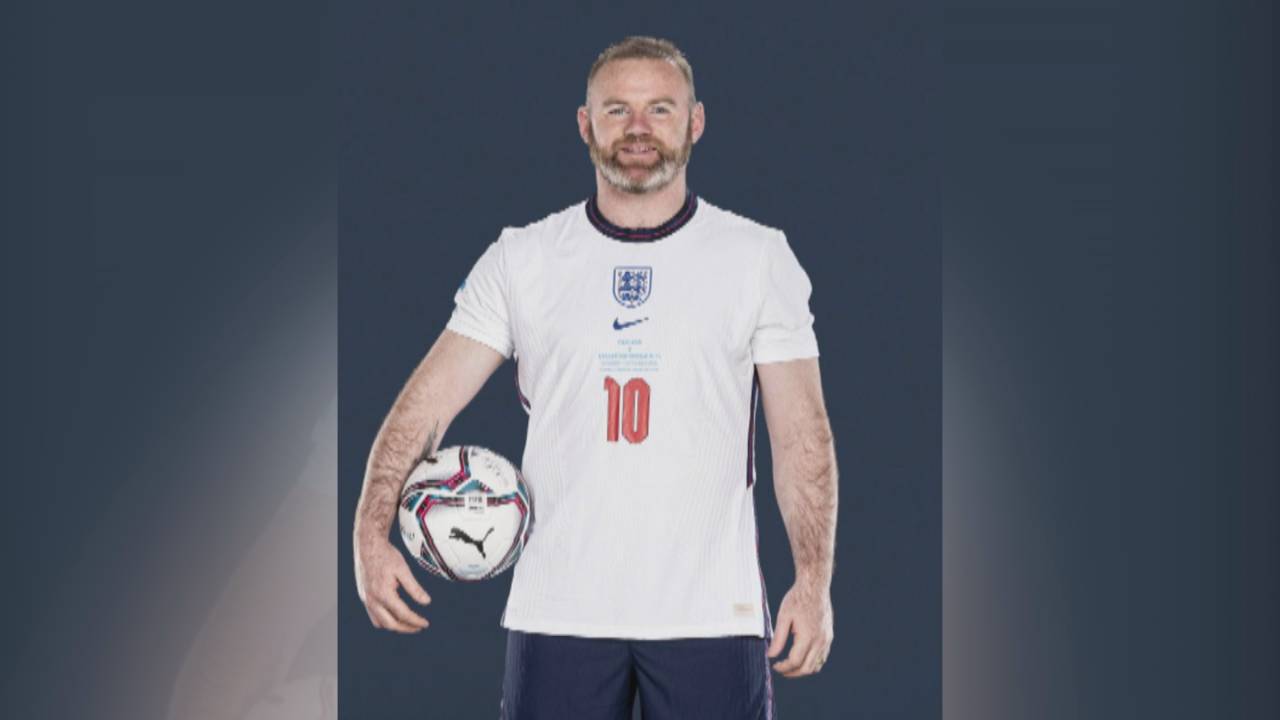 England: Wayne Rooney läuft nochmal im Trikot der Nationalmannschaft auf