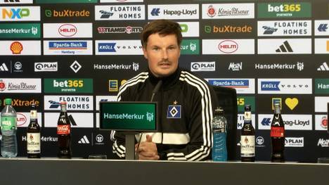 Auch nach dem holprigen Start des Hamburger SV in die Saison der Fußball-Bundesliga macht sich Trainer Merlin Polzin keine Gedanken um seinen neuen Vertrag.