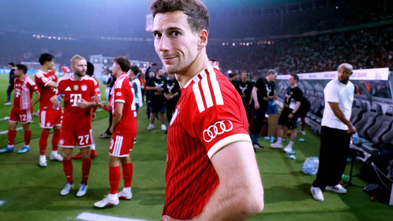 Der FC Bayern verabschiedete Leon Goretzka offiziell