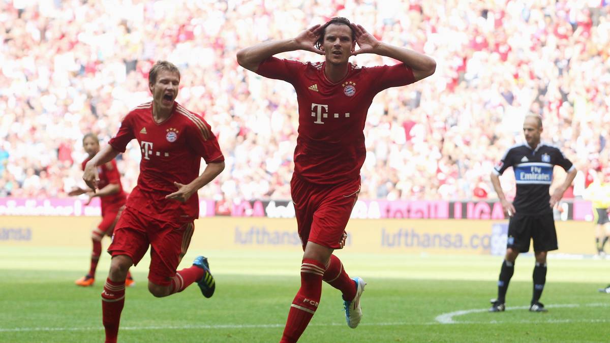 PLATZ 2: Daniel Van Buyten prägte von 2006 bis 2014 die Abwehrarbeit des Rekordmeisters. In dieser Zeit gelangen dem Belgier ebenfalls satte 28 Tore, die er mit dem berühmten Ohren-Jubel feierte