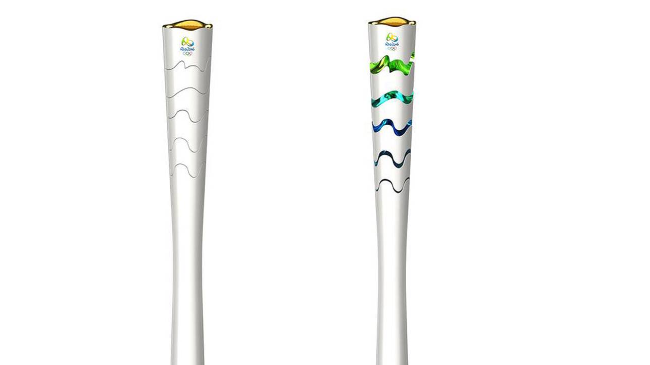 Olympische Fackel vorgestellt