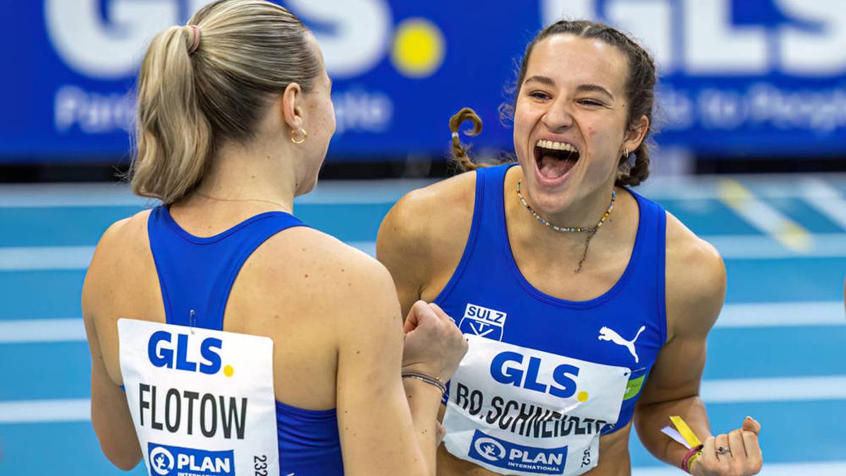 Rosina Schneider holte den Sieg bei den deutschen Leichtathletik-Hallenmeisterschaften