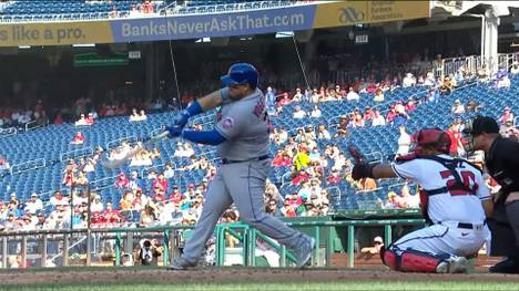 Lange sah es nach einer eindeutigen Sache für die New York Mets aus, doch im letzten Inning drehten die Nationals plötzlich auf. Am Ende war es dann der Grand-Slam von Vogelbach, der den Unterschied machte.
