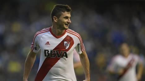 Lucas Alario spielte bislang bei River Plate Buenos Aires