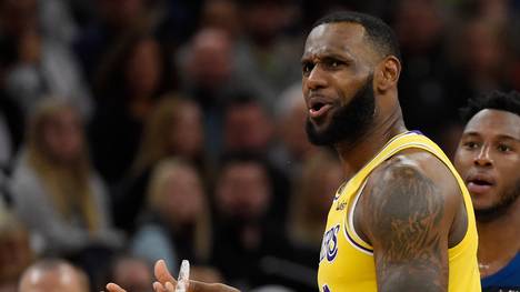 LeBron James kassierte mit den Lakers die fünfte Saisonpleite