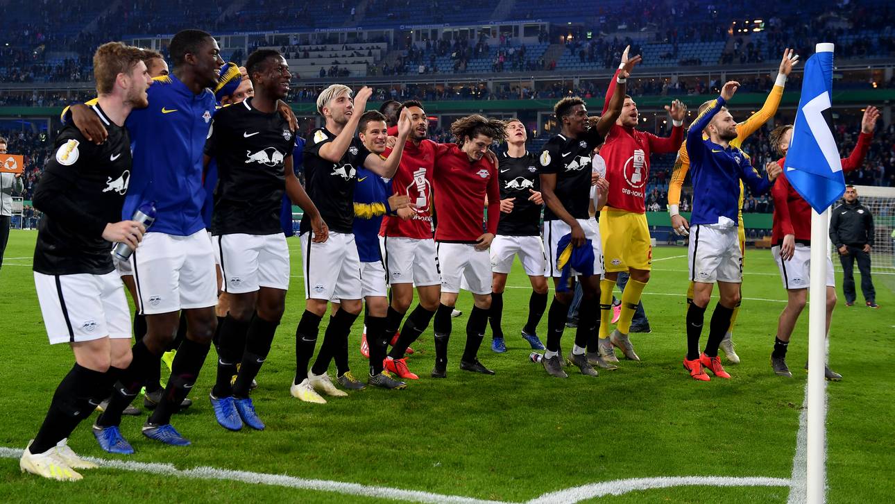 RB Leipzig erstmals im Pokalfinale