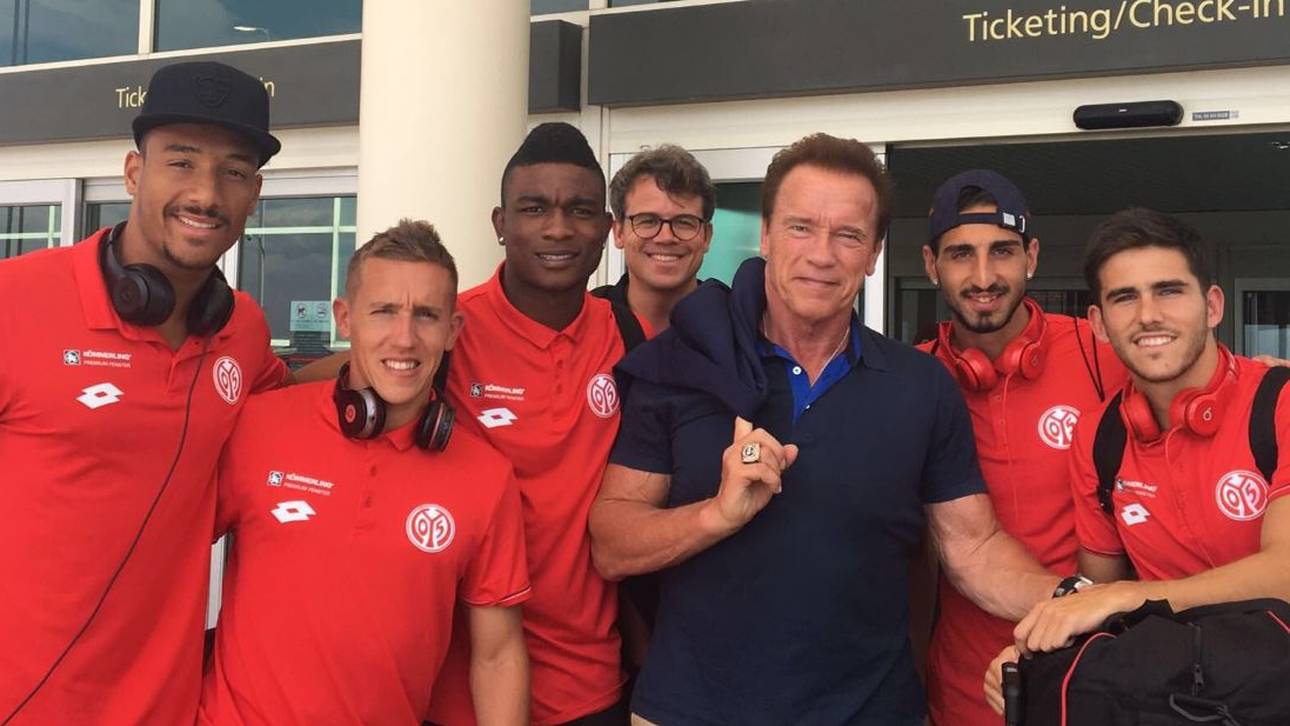 Schwarzenegger verabschiedet FSV