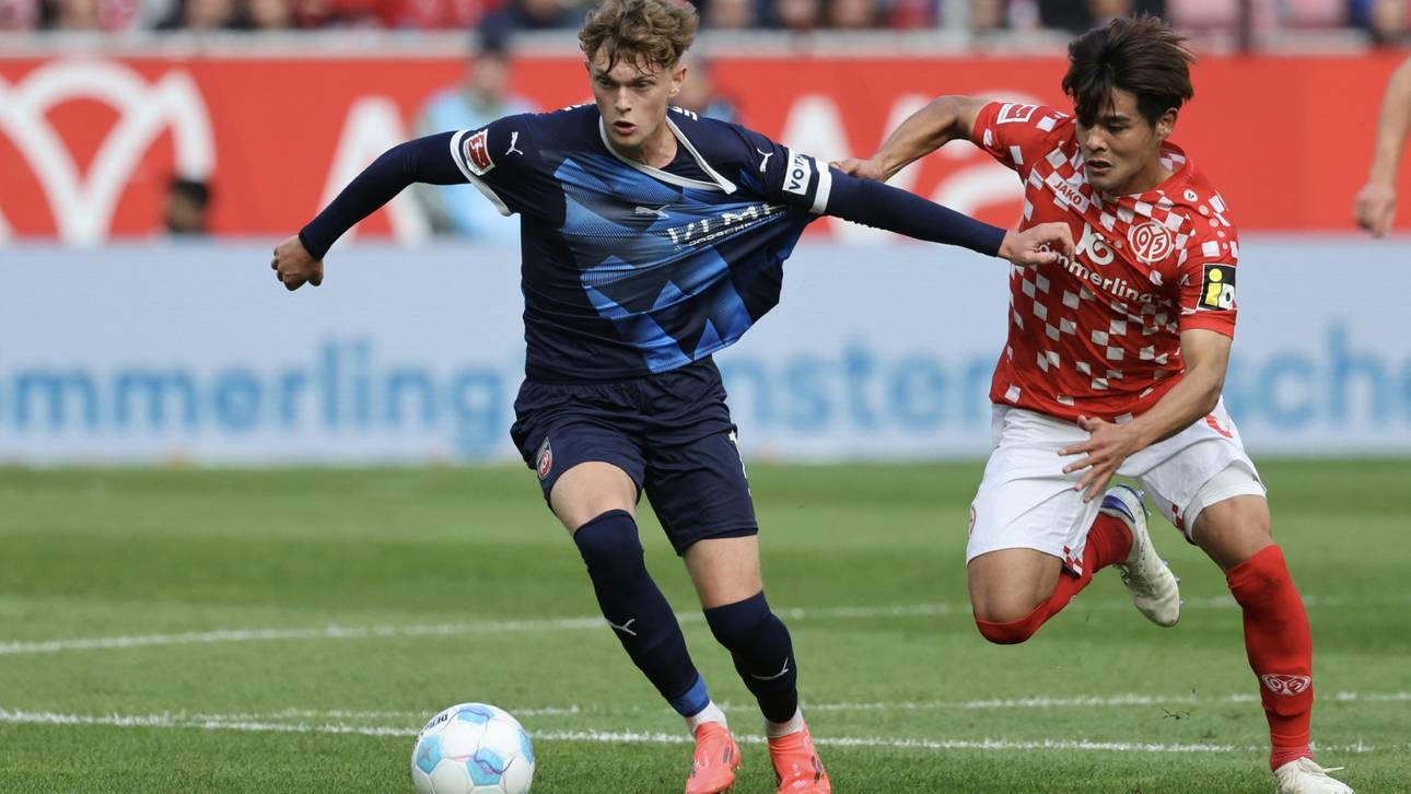 Heidenheim siegt in Überzahl