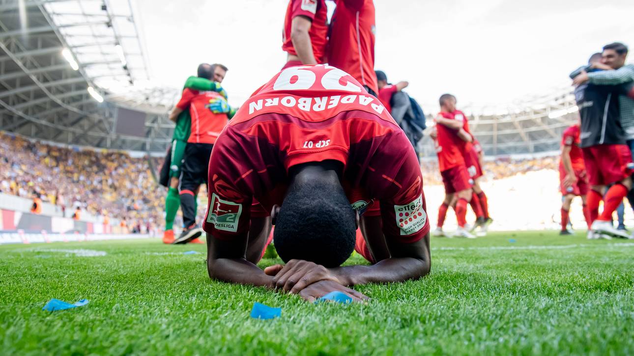 Trotz Pleite: Paderborn steigt auf