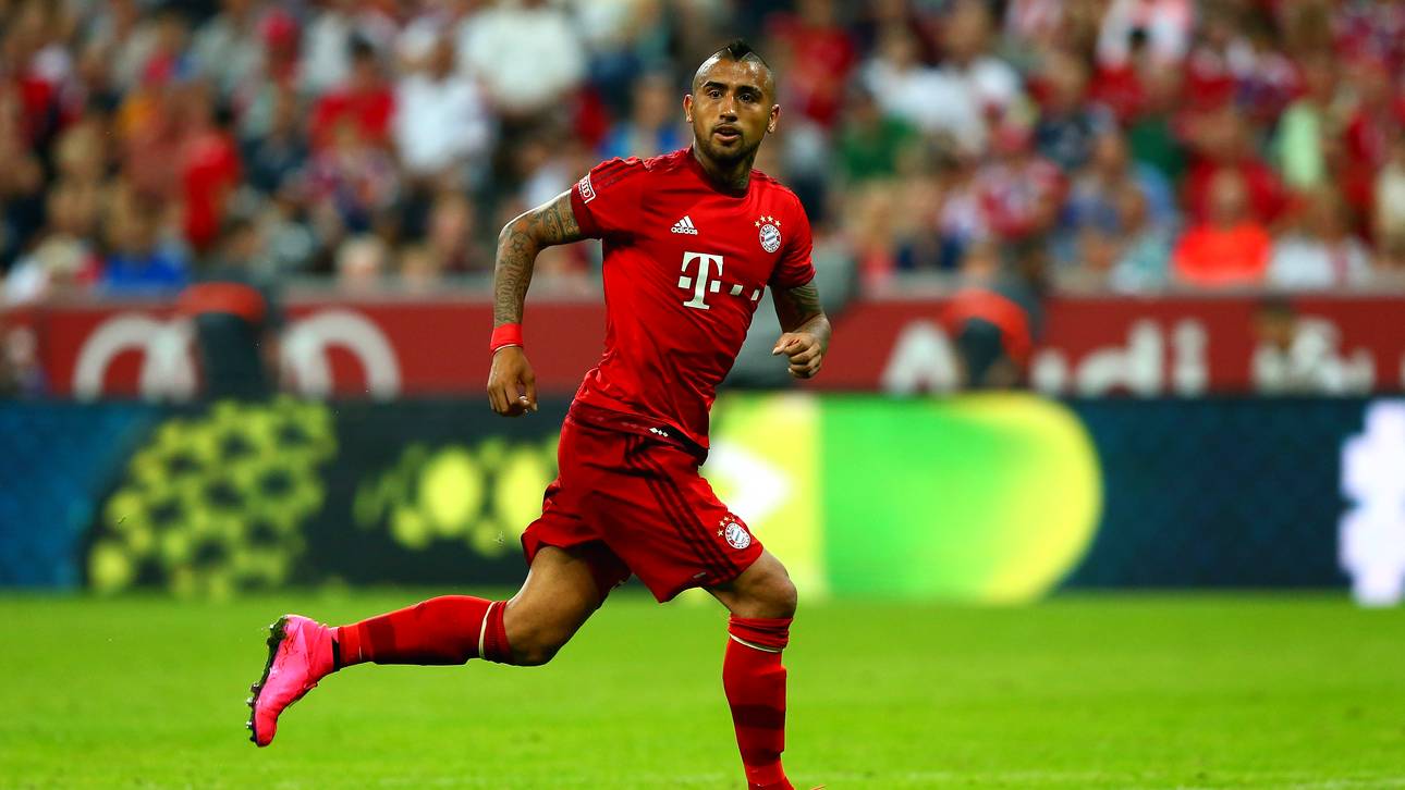 Arturo Vidal wechselte 2011 von Bayer Leverkusen zu Juventus Turin_FC Bayern Muenchen v Real Madrid  - Audi Cup 2015