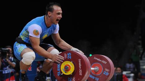 Gewichtheber Ilya Ilyin aus Kasachstan wurde nachträglich des Dopings überführt