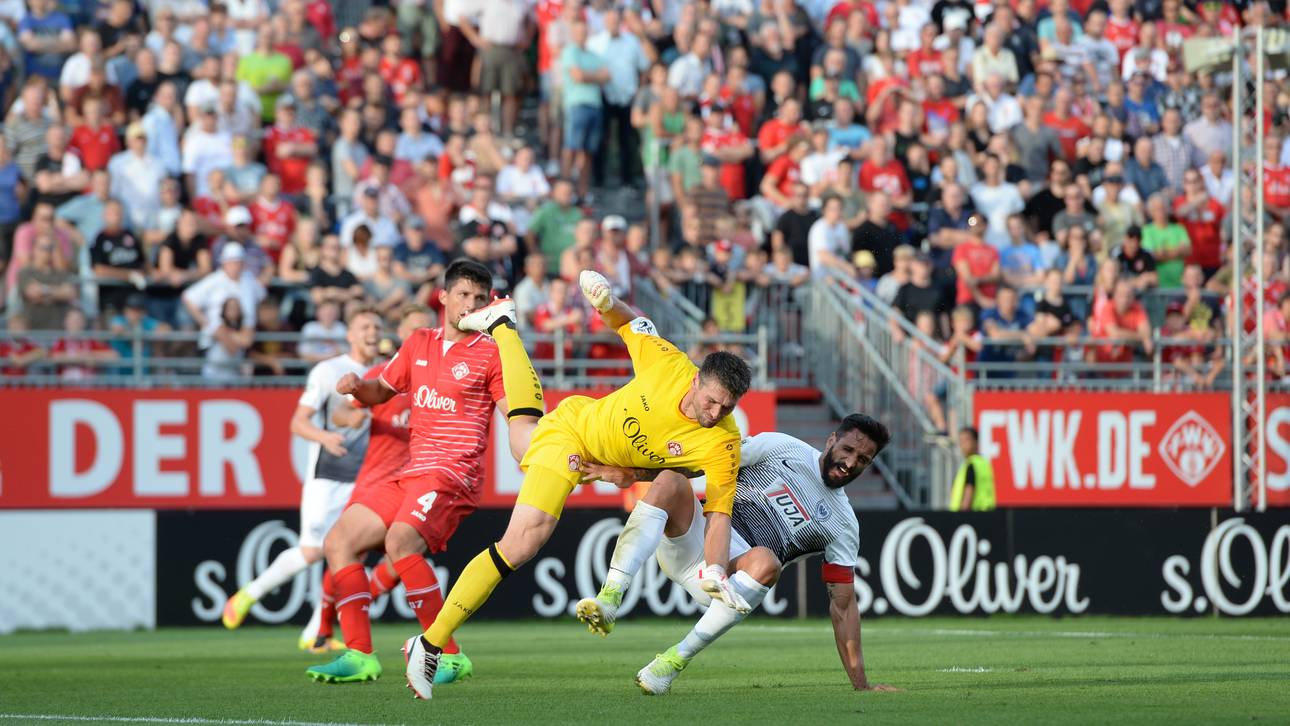 Niederlagen für Zweitliga-Absteiger