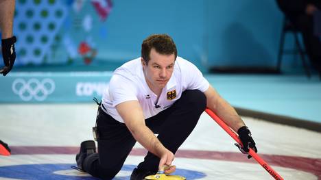 Felix Schulze nahm mit dem deutschen Curling-Tean den Olympischen Spielen in Sotschi teil