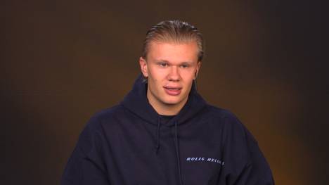 Mit seinen 20 Jahren ist Erling Haaland schon einer der besten Stürmer der Welt. Dennoch sieht er noch viel Potenzial für Verbesserung bei sich selbst.