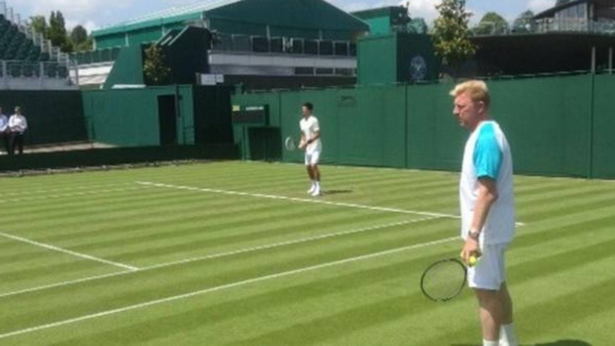 Sie sollten eines Besseren belehrt werden. Auf diesem Rasen fühlt sich Boris Becker besonders wohl. Der jüngste Wimbledon-Sieger aller Zeiten kehrt nun als Coach nach London zurück