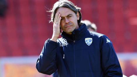Filippo Inzaghi ist seinen Trainerjob bei Brescia Calcio los