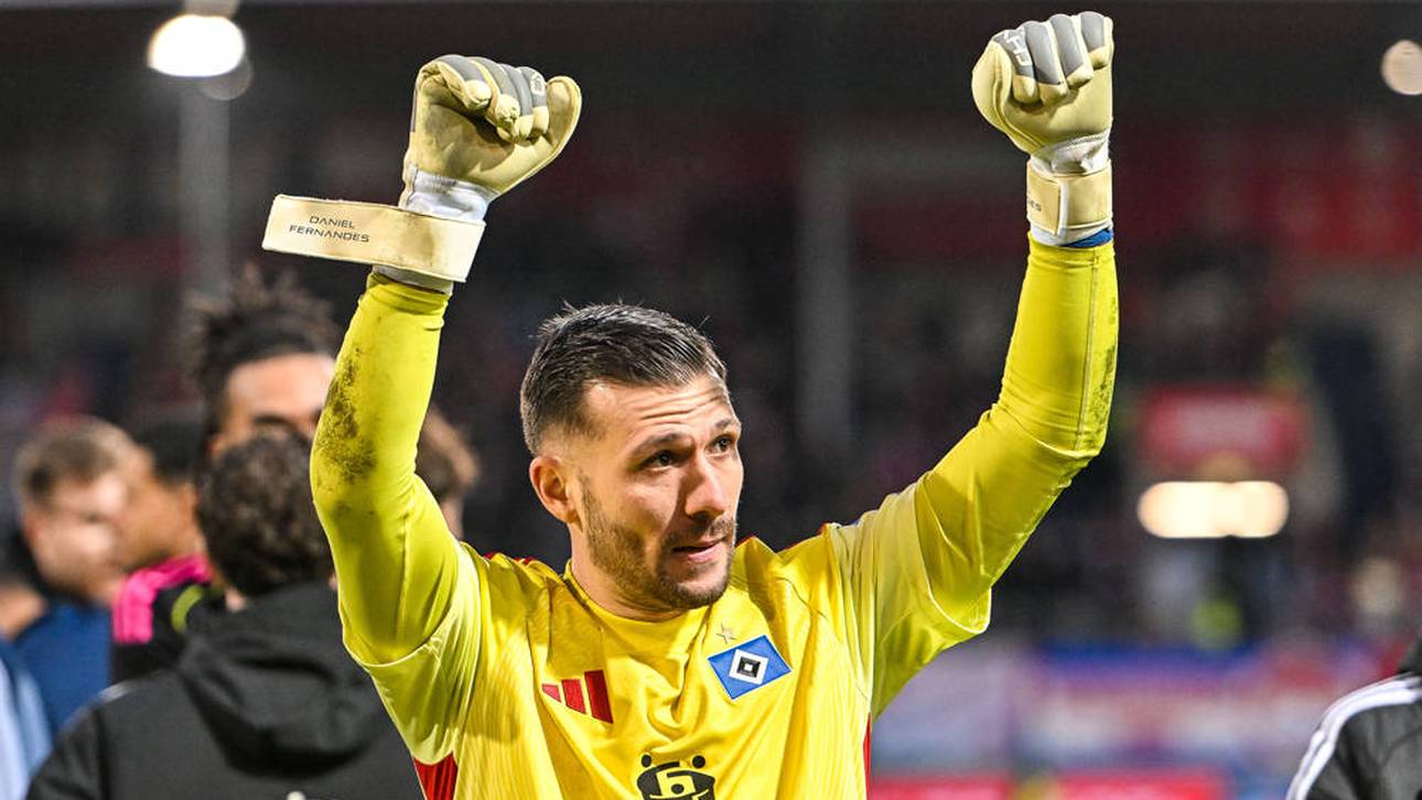 HSV-Keeper Daniel Heuer Fernandes ist ein entscheidender Faktor für den Aufsteiger