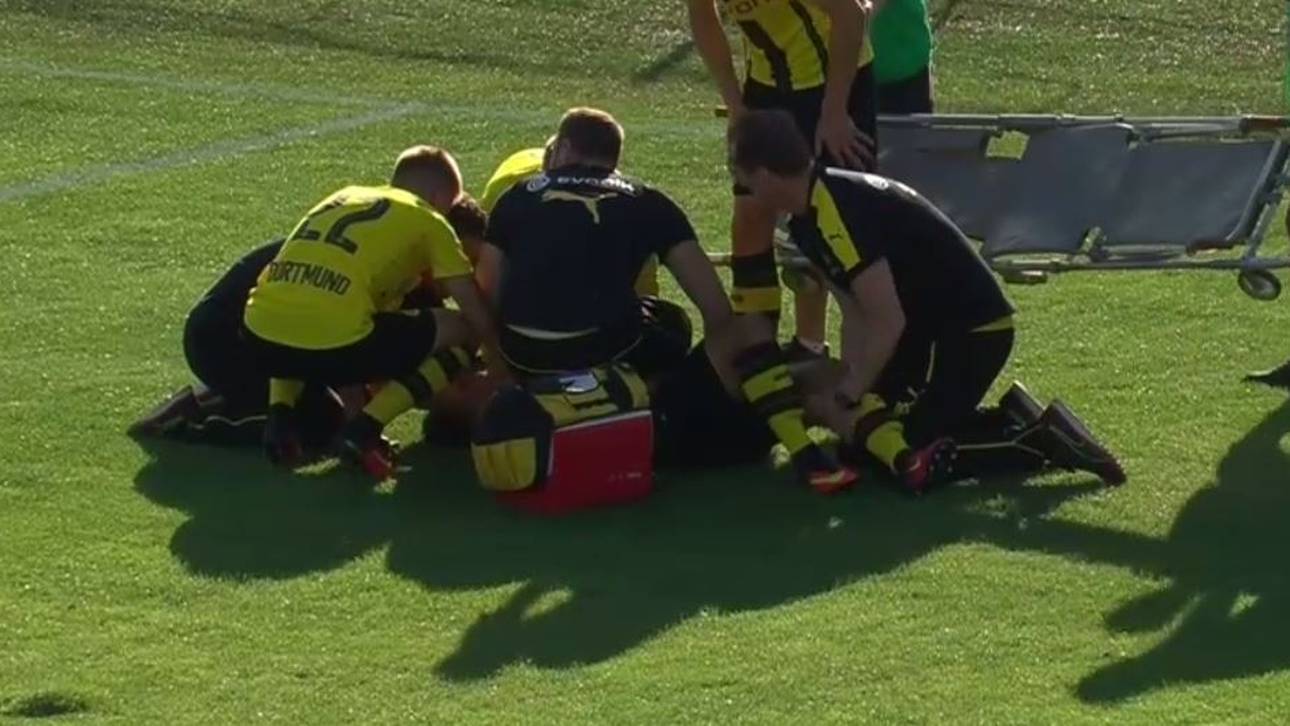 Üble Verletzung bei BVB-Sieg