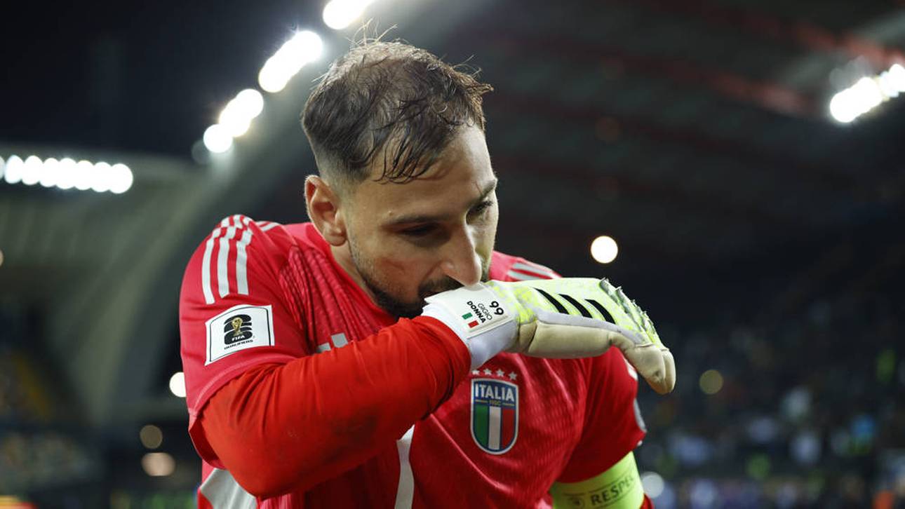 Gianluigi Donnarumma droht mit Italien das erneute WM-Aus in der Qualifikation