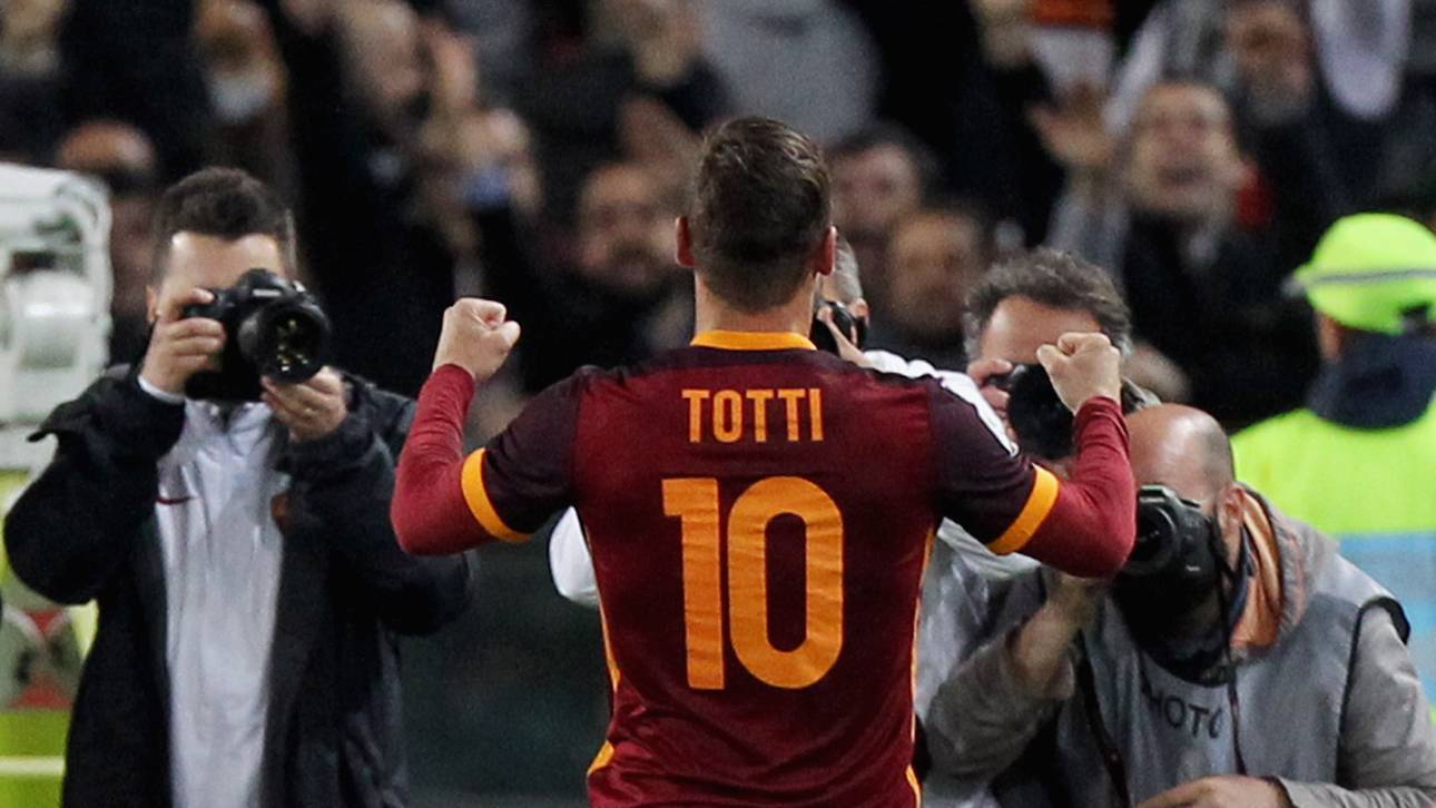 Rom feiert Super-Joker Totti