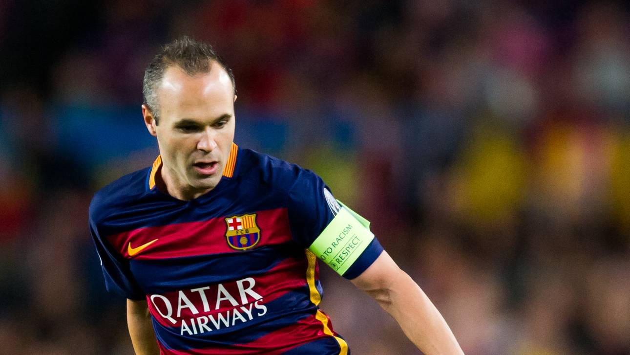 Barcelona wieder mit Kapitän Iniesta