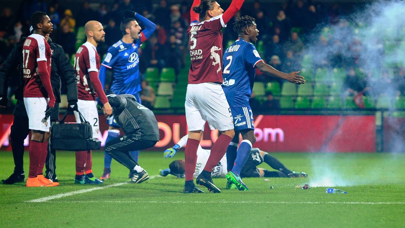 Metz für Böllerwurf hart bestraft