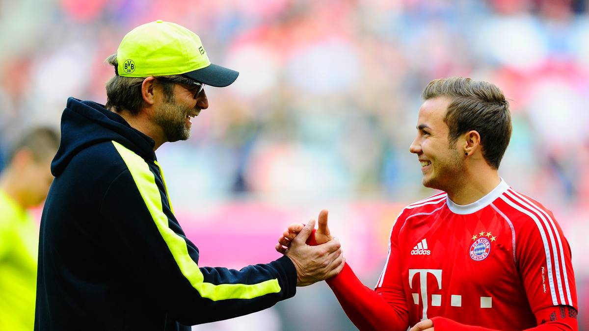 Götze, Klopp und Liverpool: eine attraktive Variante, erst recht wenn Liverpool das UEFA-Europa-League-Finale gewinnt und in die Königsklasse einzieht. Beim Dating-Portal Tinder würde es "It's a Match" heißen. Götze müsste nur noch in die richtige Richtung wischen