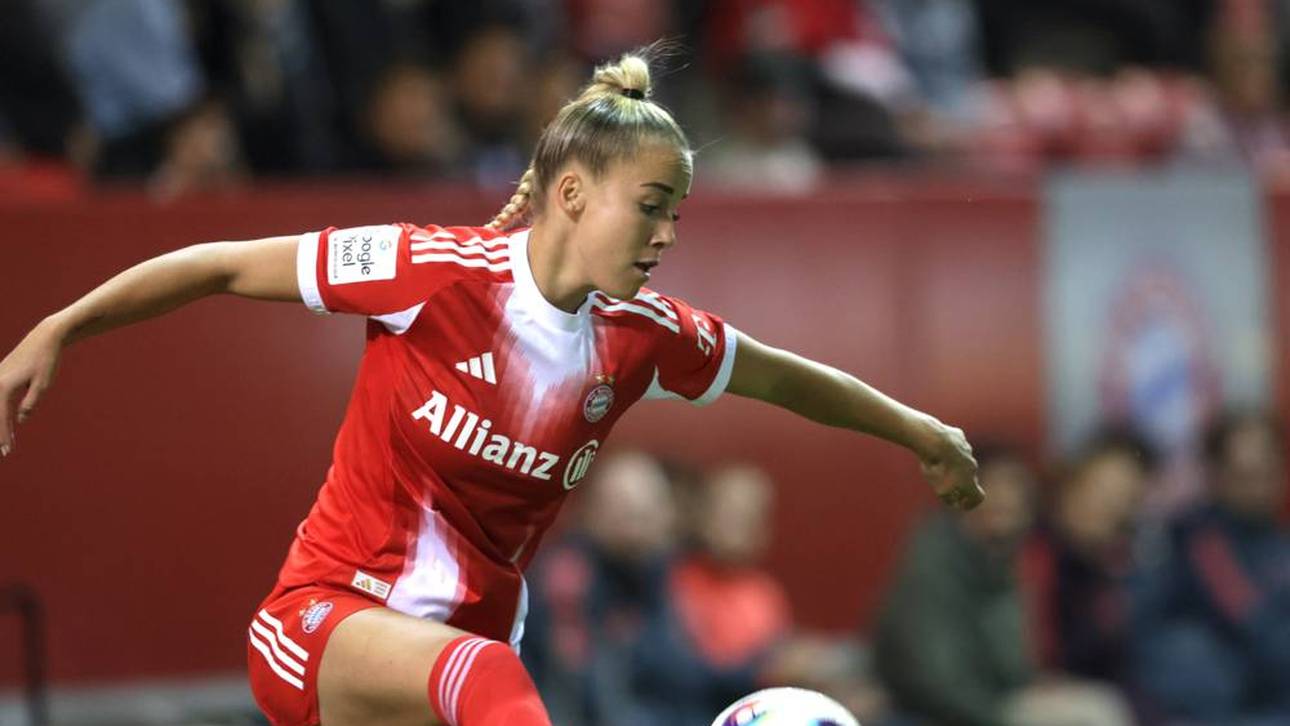 Giulia Gwinn feierte beim Heimsieg gegen Freiburg (4:0) ihr langersehntes Comeback