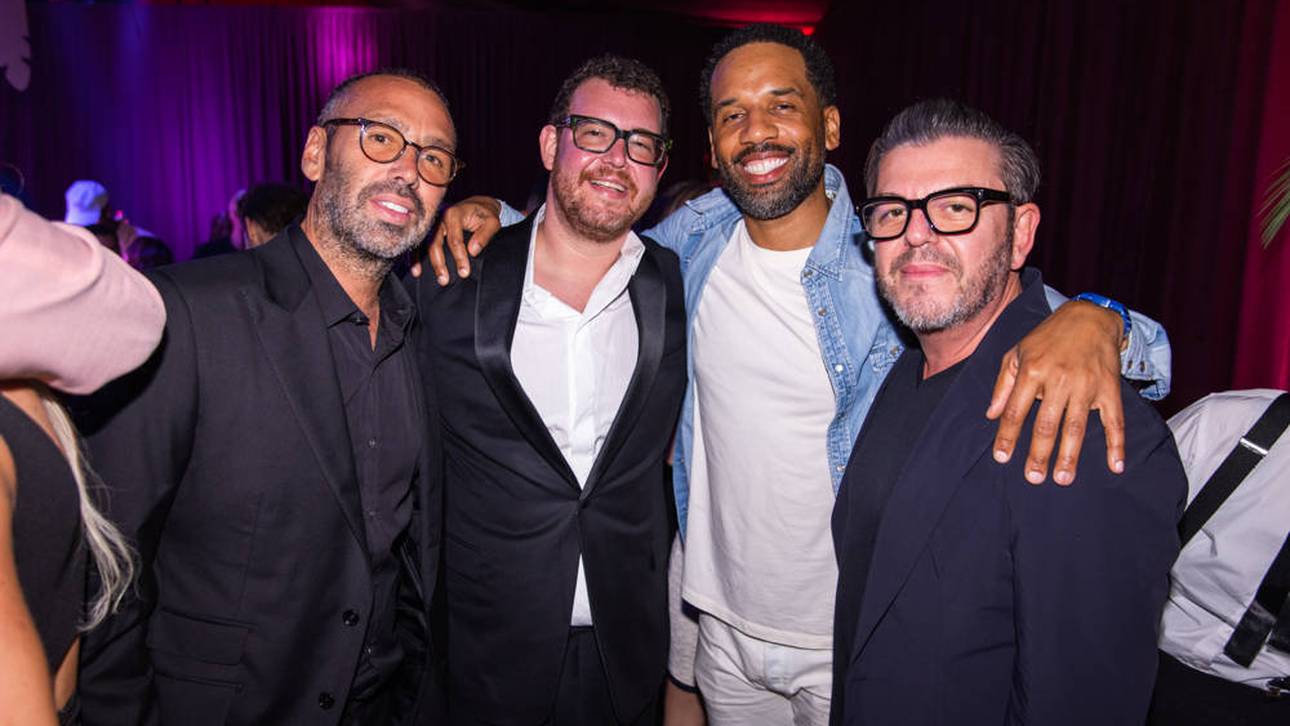 Maverick Carter (2.v.r.) ist der engste Business-Vertraute von LeBron James