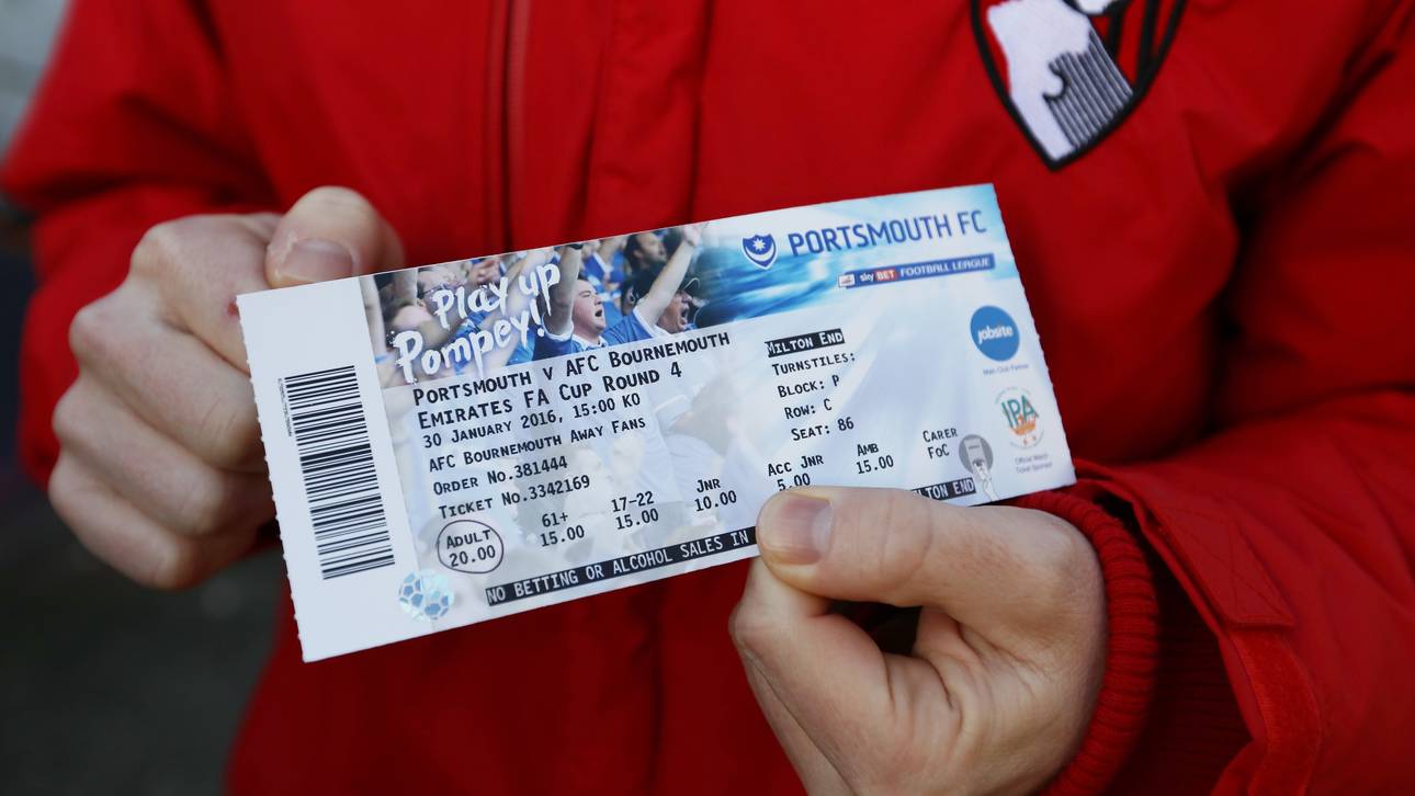 Tickets in England werden billiger