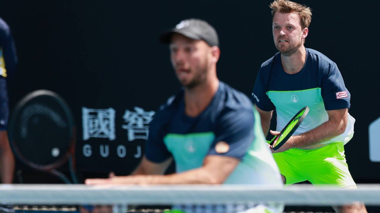 Deutsches Duo im Achtelfinale