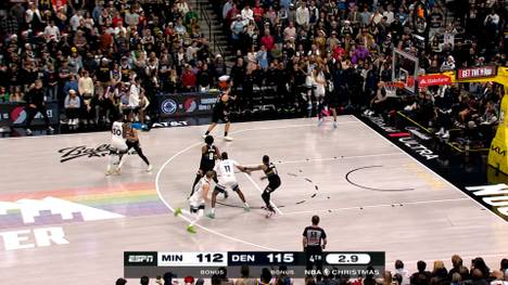 Der Spielplan hat mit dem Duell zwischen Nikola Jokic und Anthony Edwards ein Weihnachtsgeschenk für alle NBA-Fans parat.