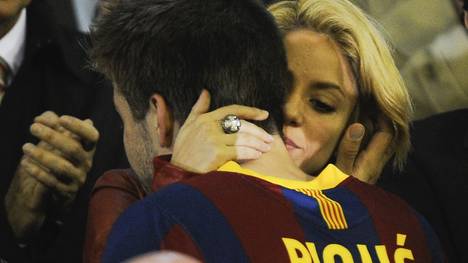 Barca-Star Gerard Pique ist mit Popstar Shakira liiert