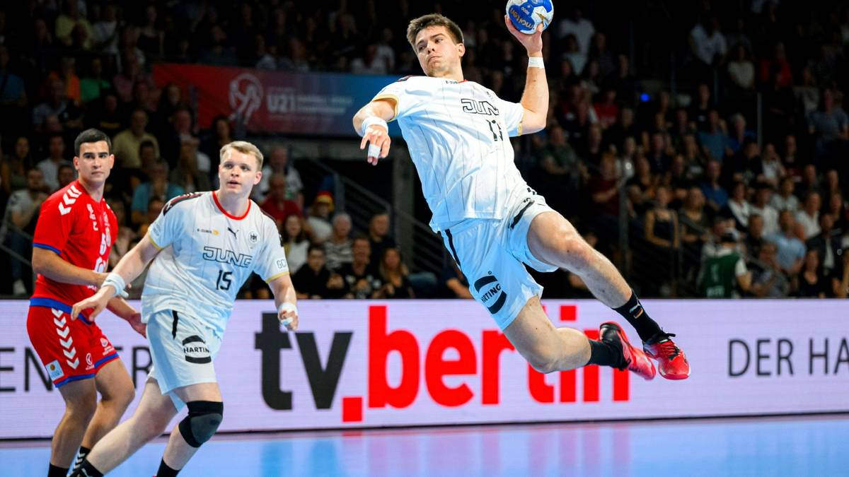 Handball: Deutschlands Nachwuchs stürmt ins WM-Finale