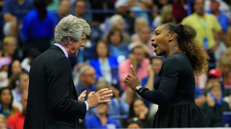 Serena Williams legt sich im US-Open-Finale mit dem Schiedsrichter an