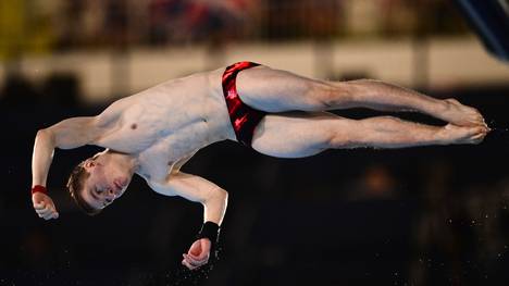 Germany's Martin Wolfram  competes in th