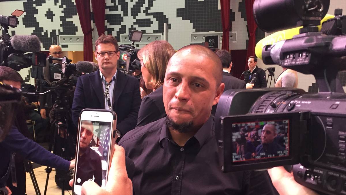 Auch der Brasilianer Roberto Carlos...