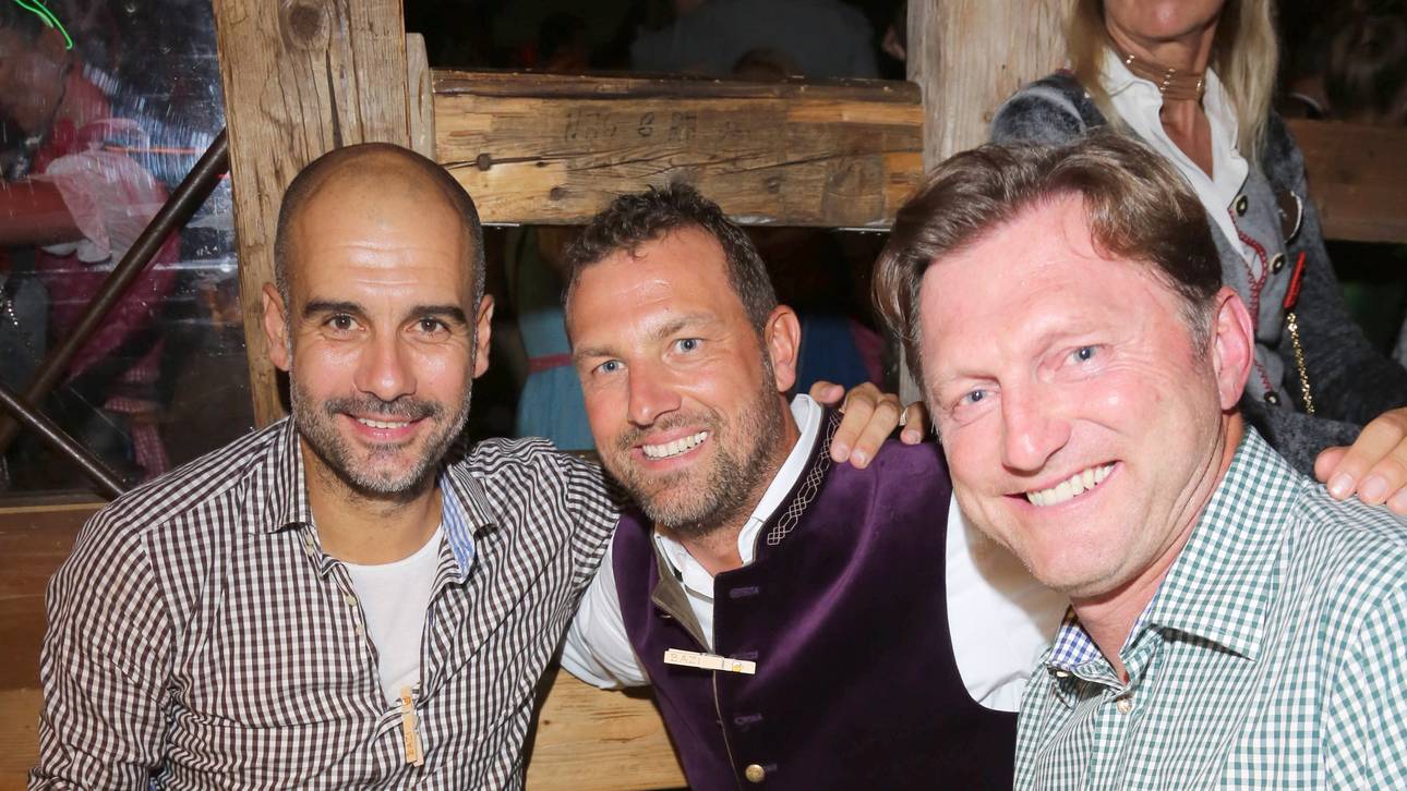 Guardiola zu Besuch in München