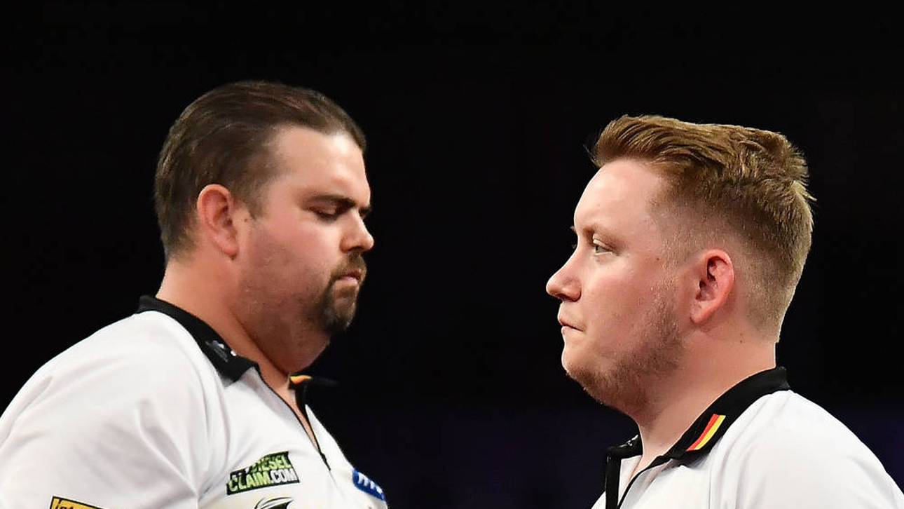 MvG ledert gegen deutsche Darts-Asse